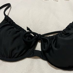 NWT Target Black Bikini Top